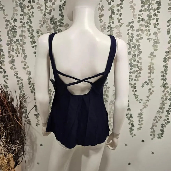Sun & Sea Blue Swimsuit Size 12 - Picture 6 of 10